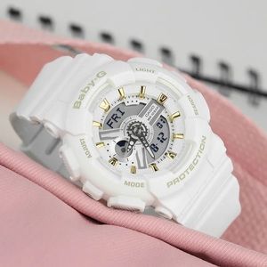 Casio BABY-G Shock Quartz White Dial - Womens